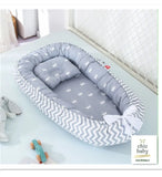 Bébé Amovible Et Lavable Lit Berceau Berceau Portable Voyage Lit Pour Enfants Infantile Enfants Coton Berceau - Enfance-Heureuse