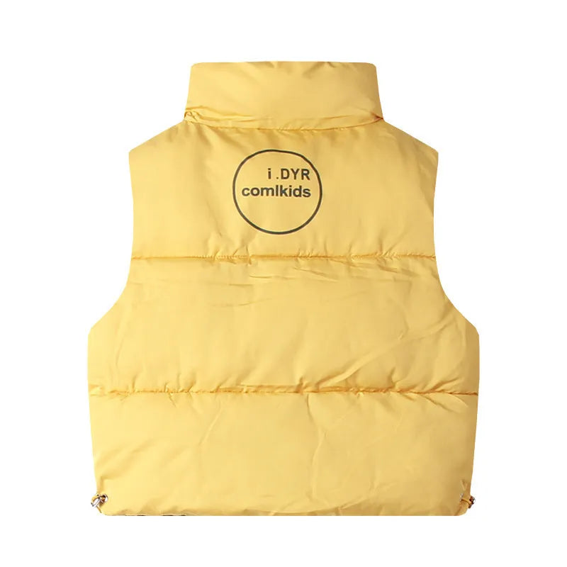 Children's down cotton vest - Enfance-Heureuse