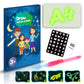 Educational Toy Drawing Pad 3D Magic 8 Light Effects Puzzle Board Sketchpad - Enfance-Heureuse