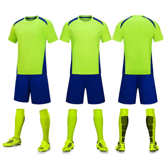 Costume de formation de football pour adultes et enfants