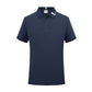 Breathable Refreshing Fashion Letter Short Sleeve Lapel Polo Shirt