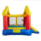 8 In 1 Inflatable Bounce House With Blower Basketball Hoop Ocean Balls Ring-toss Game Target And Sticky Ball Game For Kids - Enfance-Heureuse