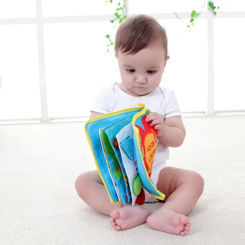Baby Multi-Functional Soft Cloth Books - Enfance-Heureuse