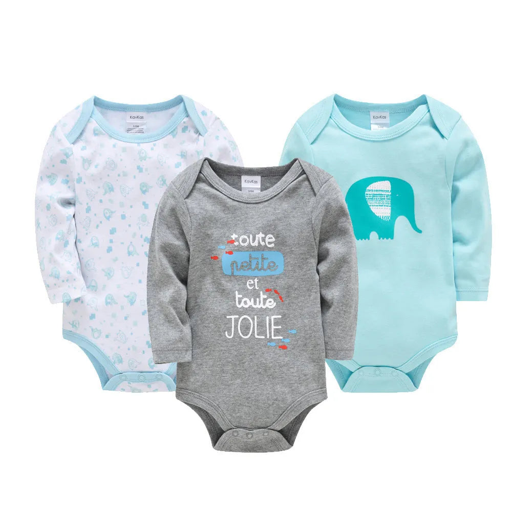 Spring and autumn baby onesies - Enfance-Heureuse