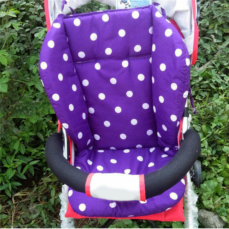 Baby Infant Stroller Seat Pushchair Cushion Cotton Mat Rainbow Color Soft Thick Pram Cushion Chair BB Car Seat Cushion - Enfance-Heureuse
