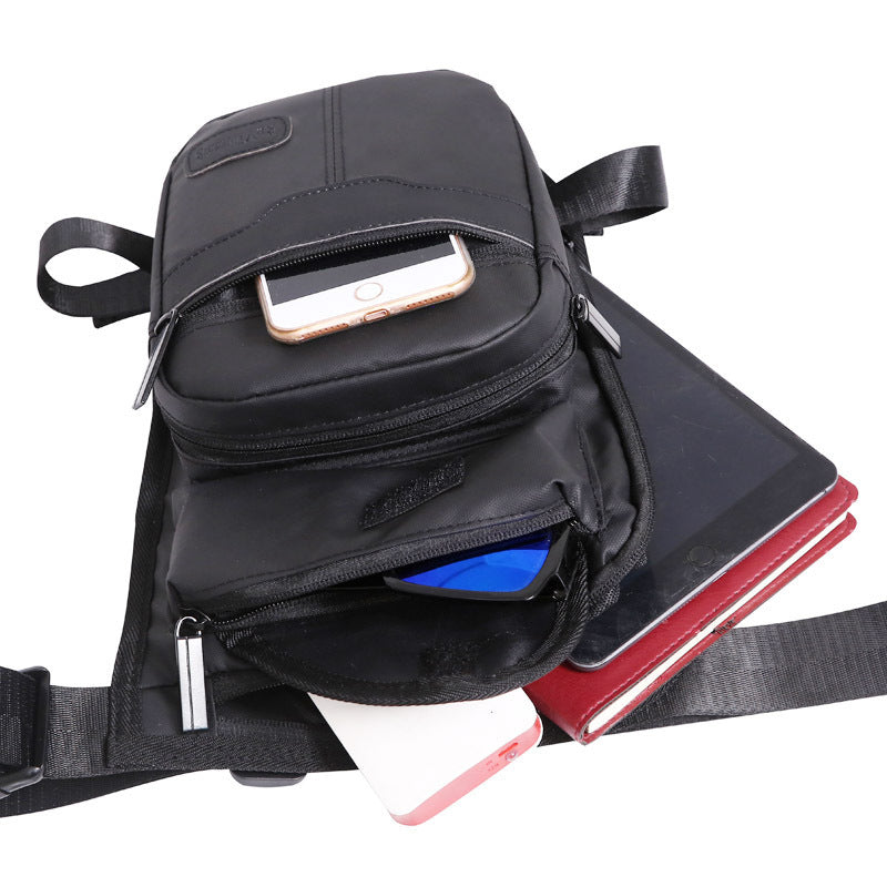 Men Waterproof Nylon LegsBag Thigh Hip Bags Fanny Pack Fashion - Enfance-Heureuse