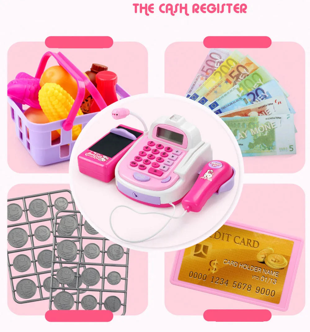 Supermarché en plastique jouets - Enfance-Heureuse