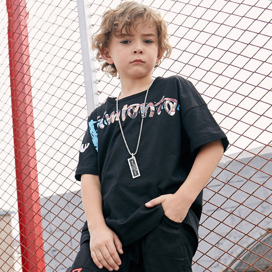 Children's printed T-shirt - Enfance-Heureuse