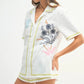 MABLE Embroidered Button Down Shirt and Shorts Set - Enfance-Heureuse