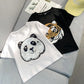 T-shirt manches courtes Panda Garçons Haut à manches mi-longues - Enfance-Heureuse
