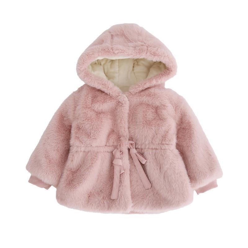 Baby Winter Clothes Kids Plus Velvet Padded Wool Sweater - Enfance-Heureuse