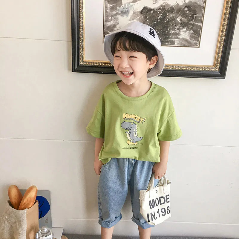 Children's cropped jeans - Enfance-Heureuse