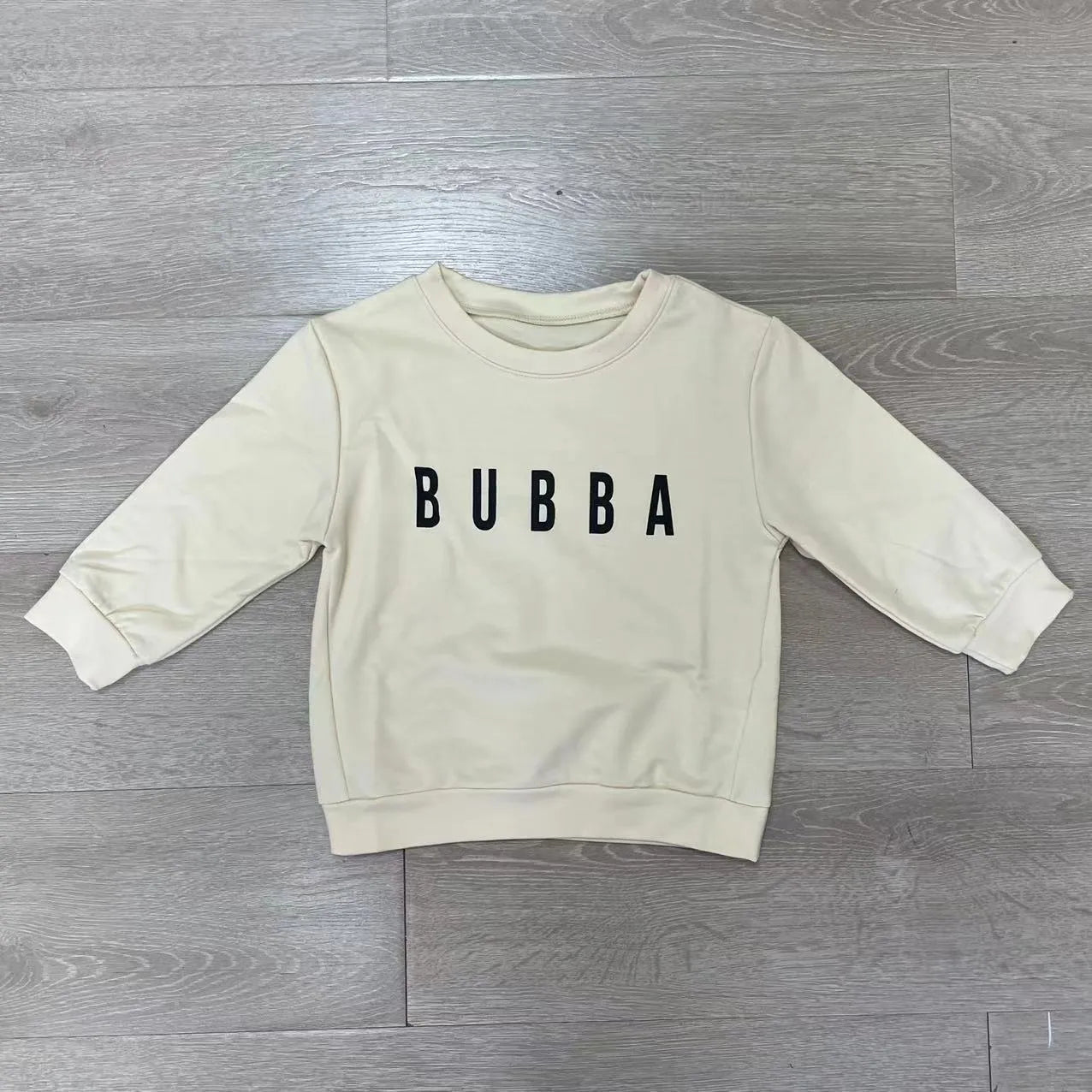 Sudadera informal con estampado de letras para niño