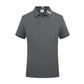 Breathable Refreshing Fashion Letter Short Sleeve Lapel Polo Shirt - Enfance-Heureuse