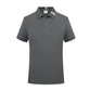 Breathable Refreshing Fashion Letter Short Sleeve Lapel Polo Shirt
