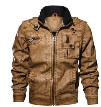Momenti Istantanei Leather Jacket For Men - Enfance-Heureuse