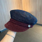 British Retro Octagonal Hat Fashionable Elegant Face-looking Newsboy Hat