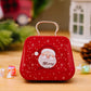 Christmas Decoration Supplies Tinplate Handbag Candy Box - Enfance-Heureuse