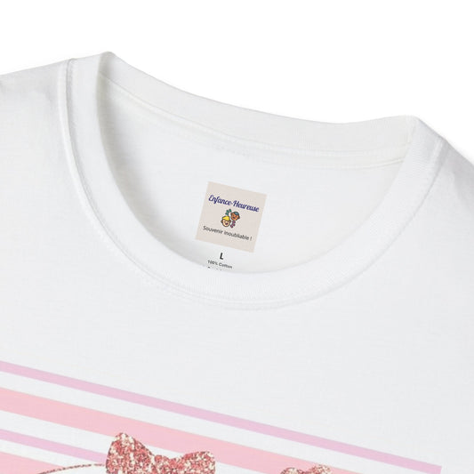 T-shirt unisexe à fleurs « J'aime Jésus »