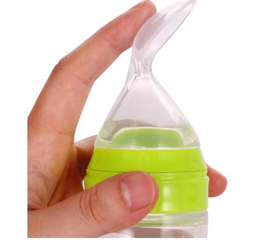 Baby Spoon Bottle Feeder - Enfance-Heureuse