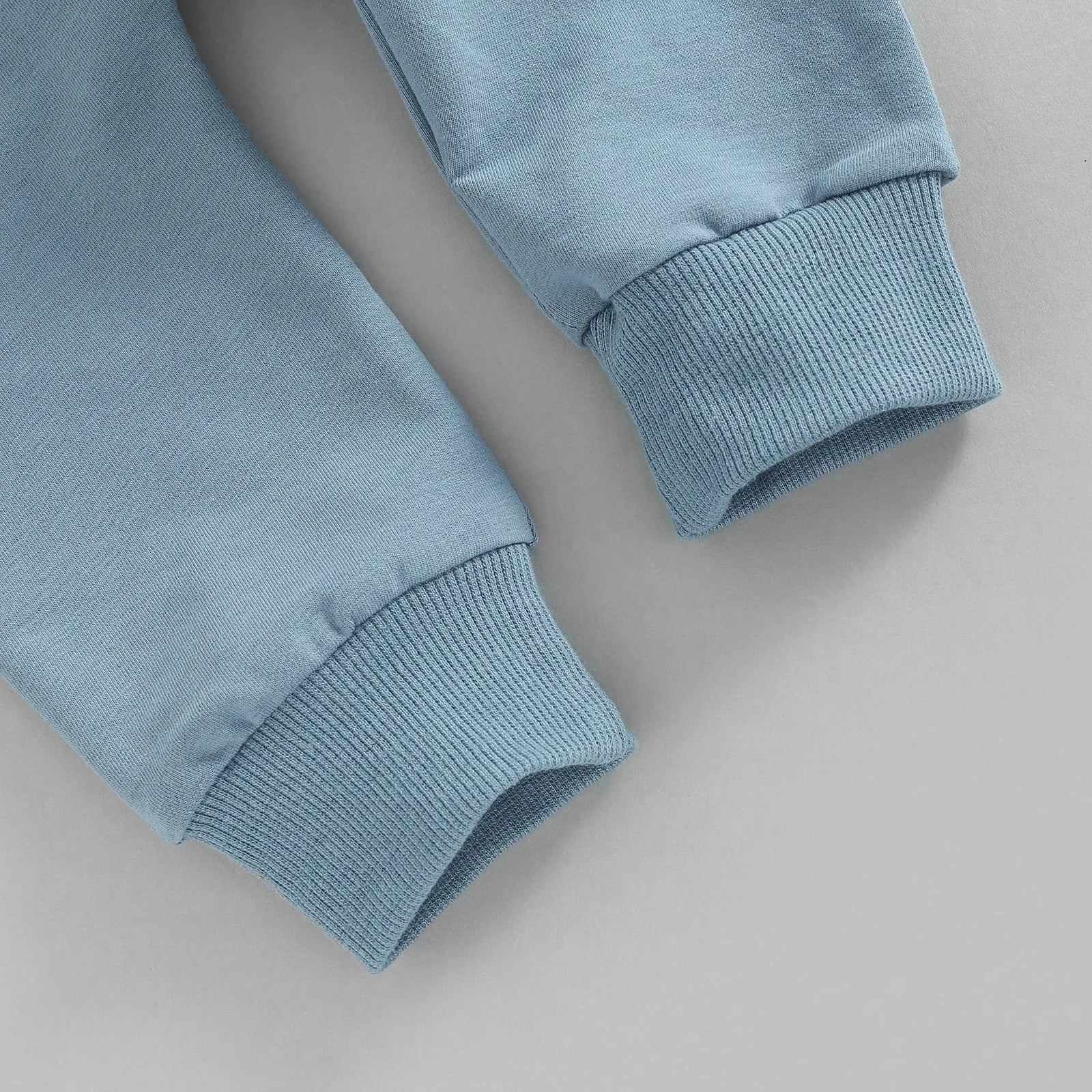 Ensemble de t-shirts à manches longues rayées col rond pour enfants - Enfance-Heureuse