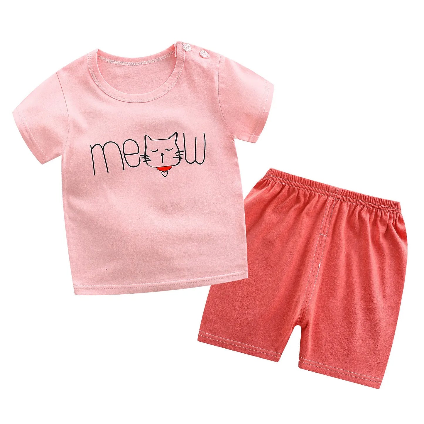 Cotton T-shirt Women Treasure Summer Shorts Baby Clothes Manufacturer - Enfance-Heureuse