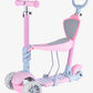 Children Can Sit And Paddle A Five-in-one Pedal Scooter