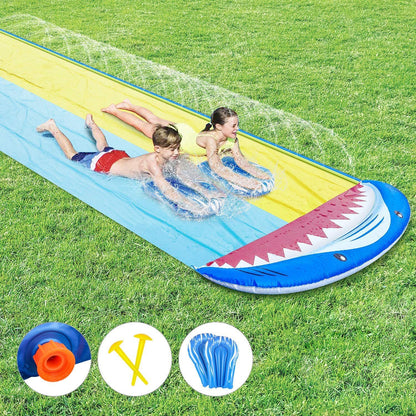 Children's Outdoor Lawn Water Spray Toys Slide - Enfance-Heureuse