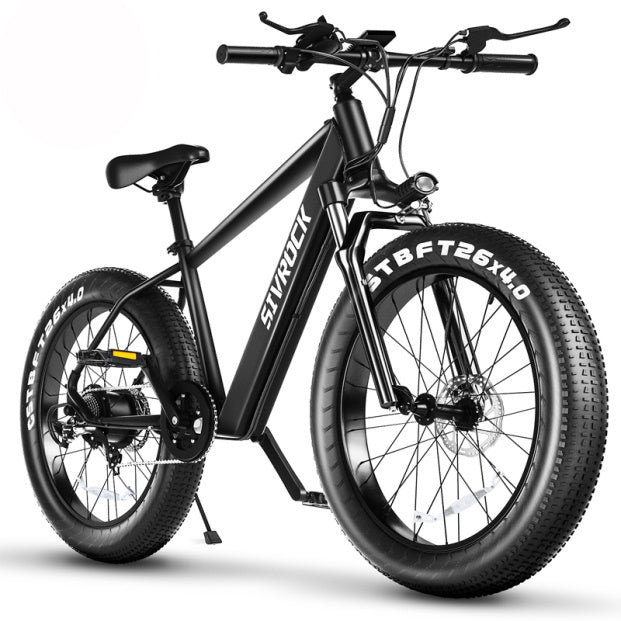 Professional Electric Bike For Adults, 26 X 4.0 Inches Fat Tire Electric Mountain Bicycle, 1000W Motor 48V 15Ah Ebike For Trail Riding, Excursion And Commute, UL And GCC Certified - Enfance-Heureuse