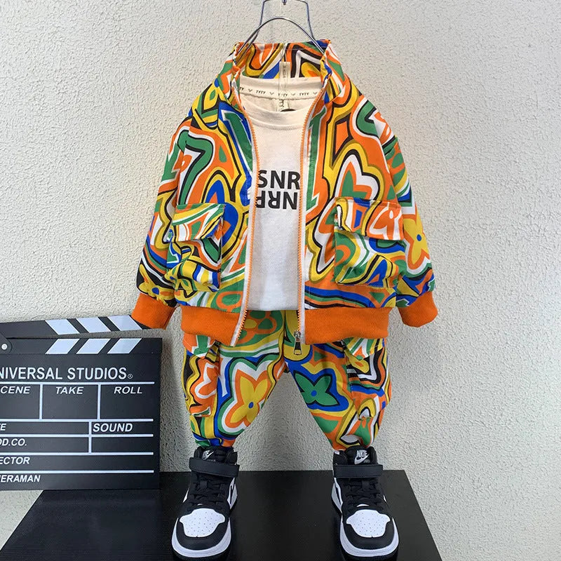 Spring Children's Fashion Handsome Children's Clothing - Enfance-Heureuse