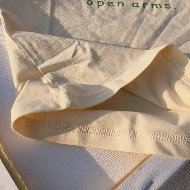 Boys and girls foreign solid color wild basic T-shirt - Enfance-Heureuse