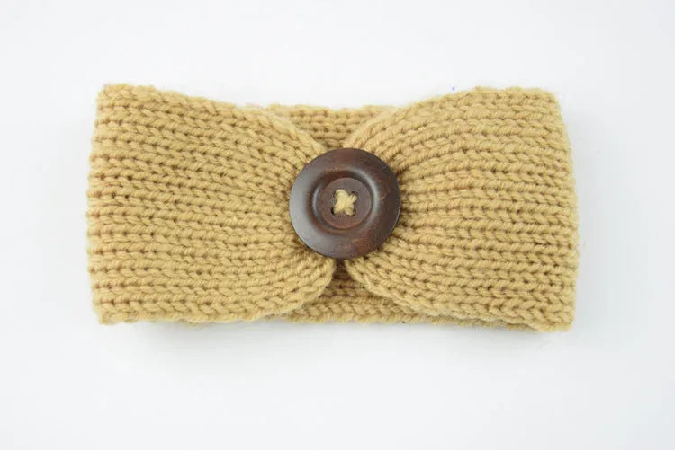 Baby wool headband hand-woven hair accessories - Enfance-Heureuse