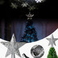 Christmas Tree Top Light Star Snowflake Shape LED Laser Projector Lights Christmas Tree Ornament