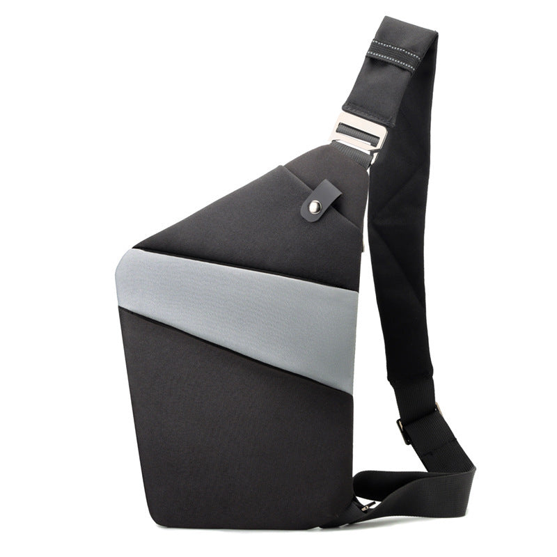 Canvas Chest Bags For Men And Women Across One Shoulder - Enfance-Heureuse