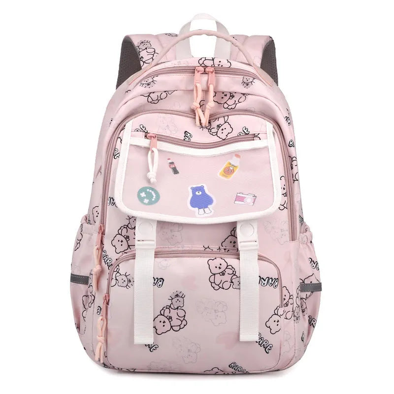 Primary School Cute Super Cute Printed Schoolbag - Enfance-Heureuse