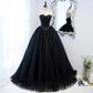 Black Evening Dress Can Wear Birthday Host Light Luxury Niche Wipe Chest Long - Enfance-Heureuse