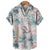 Men's 3D Digital Printing Tropical Forest Animal Hawaiian Shirt - Enfance-Heureuse