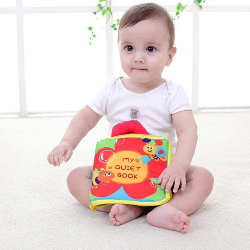 Baby Multi-Functional Soft Cloth Books - Enfance-Heureuse