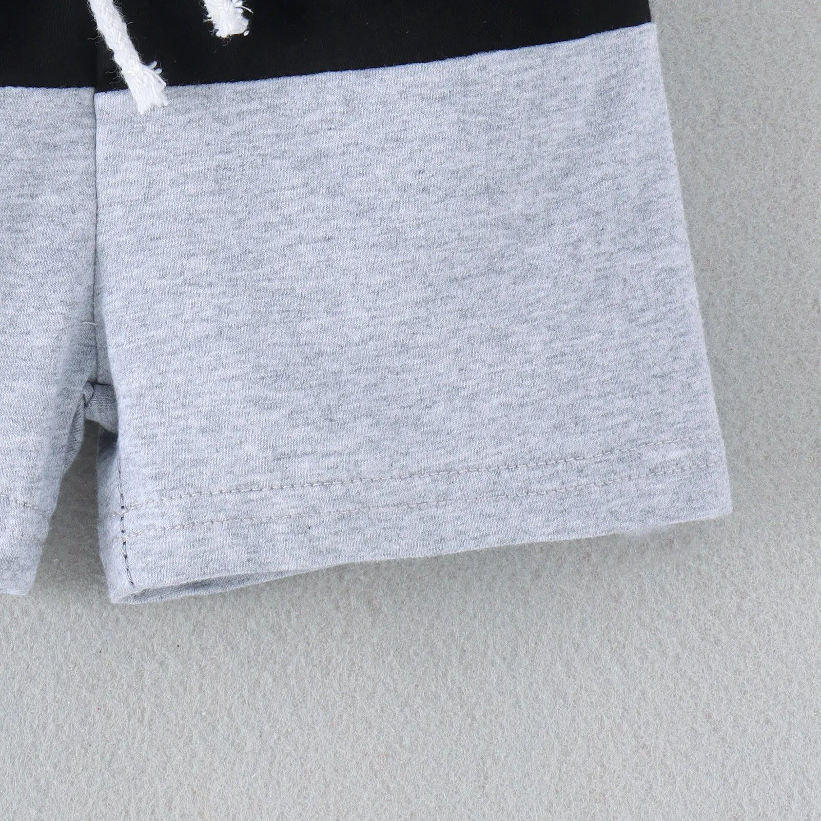 Spring And Summer Boys' Multicolor Stitching Round Neck Short-sleeved - Enfance-Heureuse