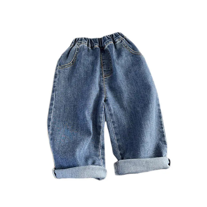 Jeans For Children In Spring Wear - Enfance-Heureuse