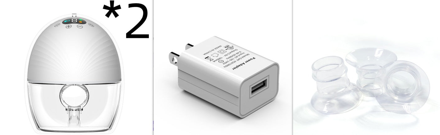 Wearable Electric Breast Pump Hands-free Silent Breast Pump - Enfance-Heureuse