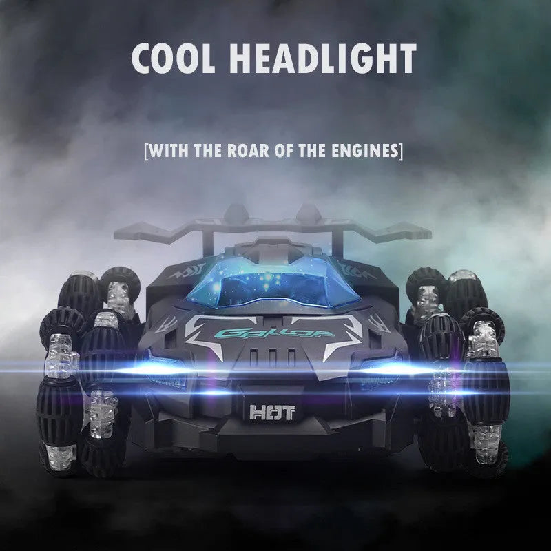 Drift Spray High Speed Music Light Remote Control Children's Electric Toy Car - Enfance-Heureuse