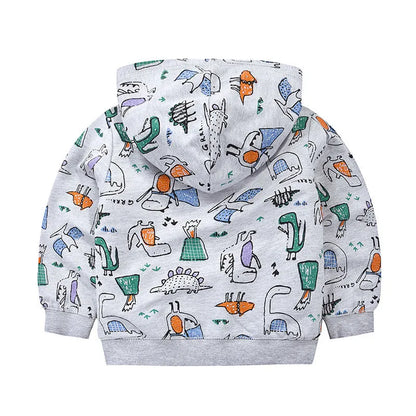 Children's Jacket Full Print Boys Sweater - Enfance-Heureuse