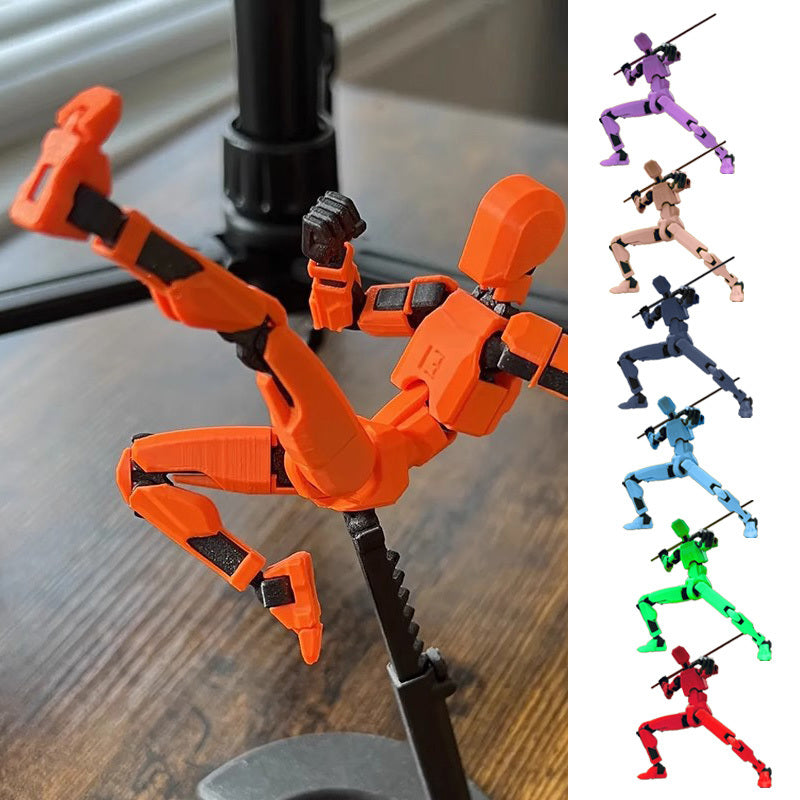 Multi-Jointed Movable Shapeshift Robot 2.0 3D Printed Mannequin Dummy Action Model Doll Toy Kid Gift - Enfance-Heureuse