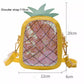 Summer Children's Pineapple Strawberry One Shoulder Jelly Bag - Enfance-Heureuse