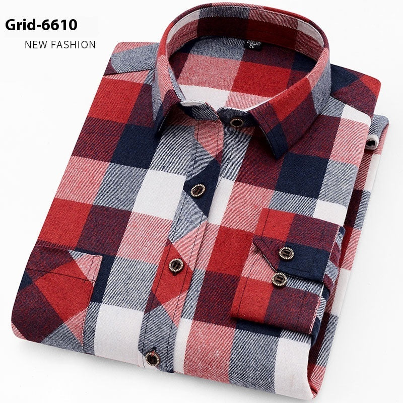 Fashionable All-matching Jacket Shirt Men's Clothing - Enfance-Heureuse