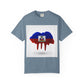 Haiti Flag Drip T-Shirt — Haitian Pride Graphic Tee