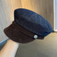 British Retro Octagonal Hat Fashionable Elegant Face-looking Newsboy Hat