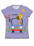 Children Boy T-shirt Clothes Casual Soft T-shirt Cute Cat Cartoon Pattern - Enfance-Heureuse