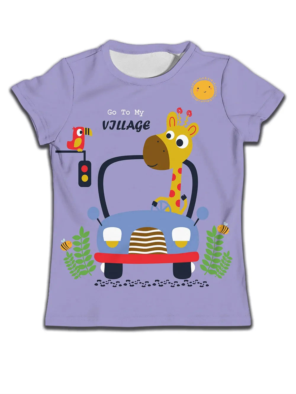 Children Boy T-shirt Clothes Casual Soft T-shirt Cute Cat Cartoon Pattern - Enfance-Heureuse